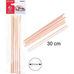Μπάλσα στρόγγυλη MP 30cm 9.5mm σετ 6τμχ