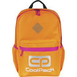 Coolpack Neon Σχολική Τσάντα Πλάτης Γυμνασίου - Λυκείου Πορτοκαλί 44615