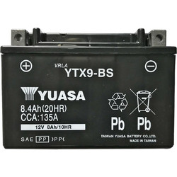 Yuasa Μπαταρία Μοτοσυκλέτας YTX9-BS 8.4Ah