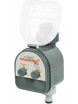 Nakayama GH9135 Προγραμματιστής Ποτίσματος Μπαταρίας 2 Στάσεων
