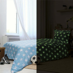Beauty Home Σετ Παιδικά Σεντόνια Μονά Βαμβακερά 170x240 Gaspar Art 6160 Blue