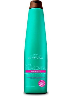 Be Natural Vital Placenta Σαμπουάν για Επανόρθωση για Ταλαιπωρημένα Μαλλιά 350ml