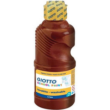 GIOTTO ΣΧΟΛΙΚΗ ΤΕΜΠΕΡΑ ΜΠΟΥΚΑΛΙ 250ML ΚΑΦΕ, FILA Τέμπερες