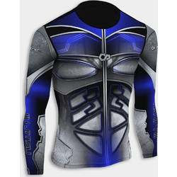 Athlon Μακρυμάνικο Rash Guard - Jitsu Armor Tech Ranked Καφέ