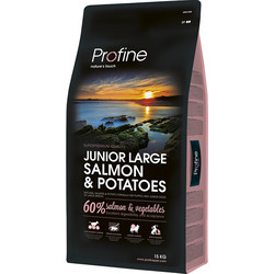 Profine Junior Large Breed Salmon & Potatoes 12kg + 3kg
