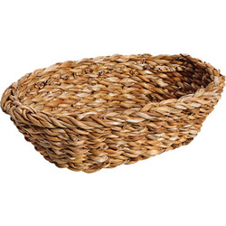 Ψωμιέρα ψάθινη Seagrass KAG110 Οβάλ 24x18x8cm
