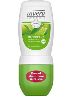Lavera Lime & Verbena Φυσικό Αποσμητικό Roll On Χωρίς Αλουμίνιο 50ml