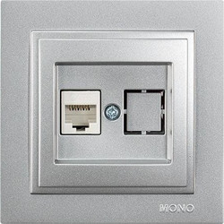 ΠΡΙΖΑ DATA CAT 6 RJ 45 MONH ΑΣΗΜΙ
