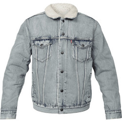 Levi's Type 3 Sherpa Ανδρικό Μπουφάν Χειμωνιάτικο Τζιν Γαλάζιο 16365-0070