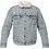 Levi's Type 3 Sherpa Ανδρικό Μπουφάν Χειμωνιάτικο Τζιν Γαλάζιο 16365-0070