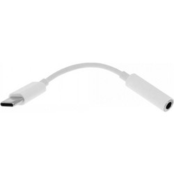 Αντάπτορας Ακουστικών Type-C σε Jack 3.5mm Treqa CA-1053 Λευκό