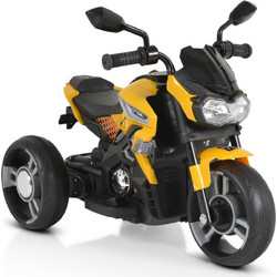 Moni Colombo Ηλεκτροκίνητο Παιδικό Μηχανάκι 12V Μαύρο Κίτρινο
