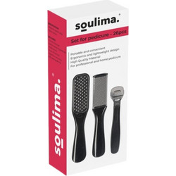Soulima Ολοκληρωμένο Σετ Μανικιούρ & Πεντικιούρ 26 Τμχ