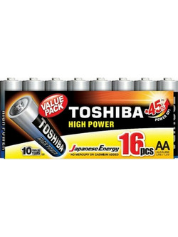 Toshiba High Power AA 16τμχ