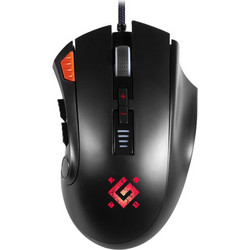 Defender GM-917 Ενσύρματο Gaming Ποντίκι 12000 DPI Black
