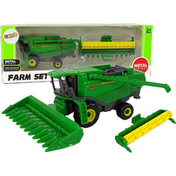 Farm Vehicle Combine with Seeder Green Yellow