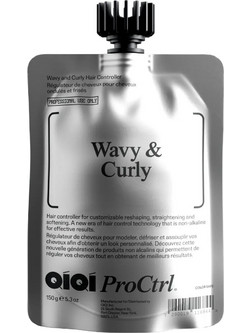 Qiqi Wavy & Curly Hair Controller Ισιωτική Θεραπεία Κρέμα Μαλλιών για Επανόρθωση 150gr