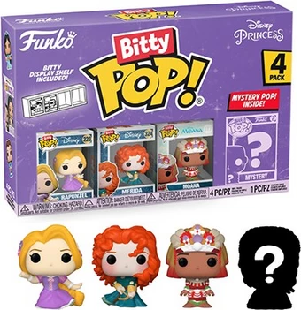Disney Princesses Bitty Pop! Rapunzel Four-Pack