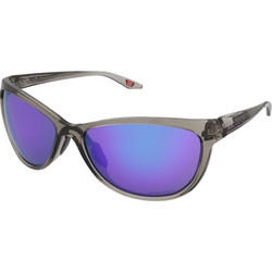 Oakley Pasque OO 9222 9222 04 Γυαλιά Ηλίου Aviator Κοκάλινα Γκρι με Μωβ Καθρέπτη Φακό