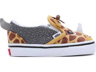 Βρεφικά Sneakers Παπούτσια Vans Slip-On Rinoceraffe ΚΙΤΡΙΝΟ