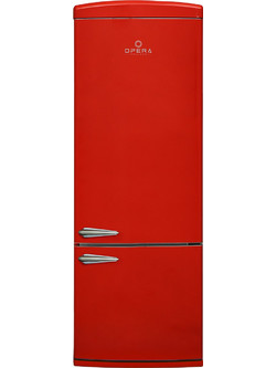 Opera Italiana OFRMC70R Retro Ψυγειοκαταψύκτης 472lt Full No Frost Υ191.5xΠ71xΒ76cm Κόκκινο