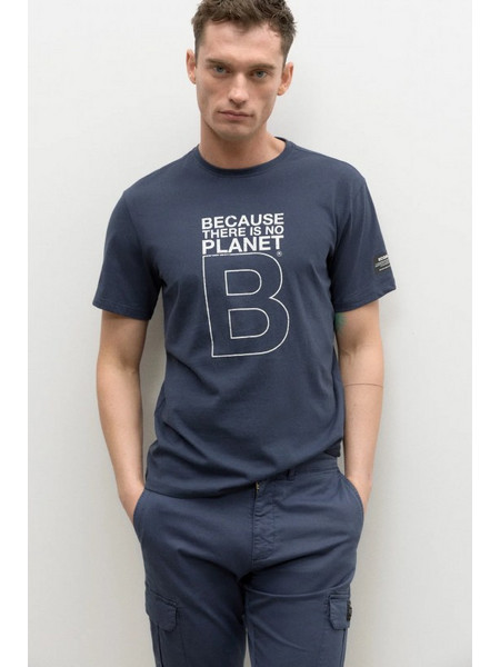 Ανδρική ECOALF T-shirt μπλούζα Great- Μπλε (GATSGREAT0803MW23 510)