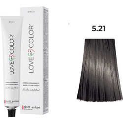 Dott. Solari Love Me+ Color 5.21 Καστανό Ανοιχτό Ιριζέ Μόνιμη Βαφή Μαλλιών 100ml