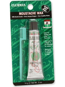 Clubman Black Moustache Κερί για Γένια 14gr