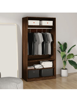 vidaXL Μονόφυλλo Βεστιάριο Ρούχων Δρυς 100x50x200cm 826616