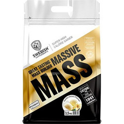 Swedish Supplements Massive Mass Vanilla Gelato Πρωτεΐνη Ορού Γάλακτος Όγκου 3.5kg