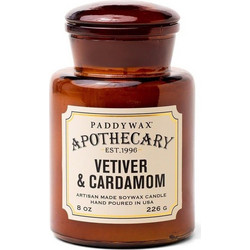 Κερί Σόγιας Αρωματικό Apothecary Vetiver And Cardamon 226gr Paddywax Κερί Σόγιας