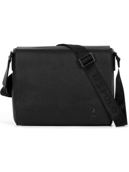 Χαρτοφύλακας Seattle BEUS35747MVP000 31x12x24cm Black US Polo Assn