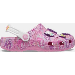 Crocs Classic Hello Kitty Clog Παιδικά Παπούτσια Θαλάσσης για Κορίτσι Ροζ 208025-680