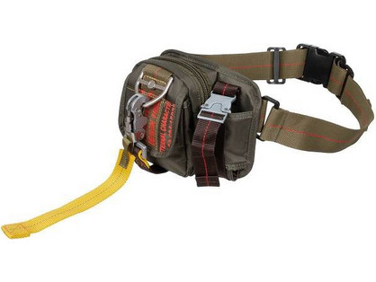 MFH Waist Bag PT Carabiner Ανδρικό Τσαντάκι Μέσης Χακί