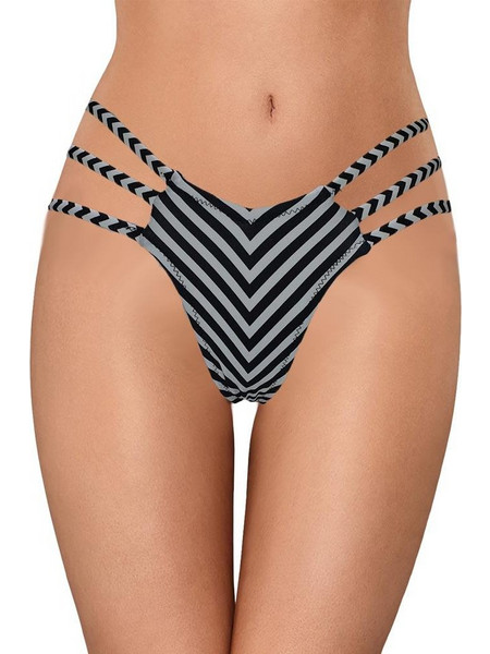 Γυναικείο Μαγιό String - Kiss Μαύρο UT-20383-Black