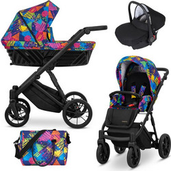 Kunert Ivento Καρότσι Μωρού 3 σε 1 Colors ImpressionBlack Frame