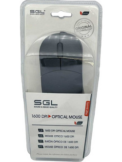 K202 Ενσύρματο Ποντίκι Black