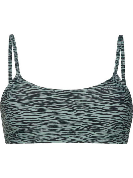 Protest Bikini Top Μπουστάκι Animal Print Ανθρακί 7612121-478