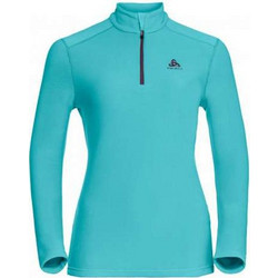 Odlo Le Tour Midlayer 1/2 Zip Pullover Γυναικείο Αθλητικό T-Shirt Τιρκουάζ 222011-20324
