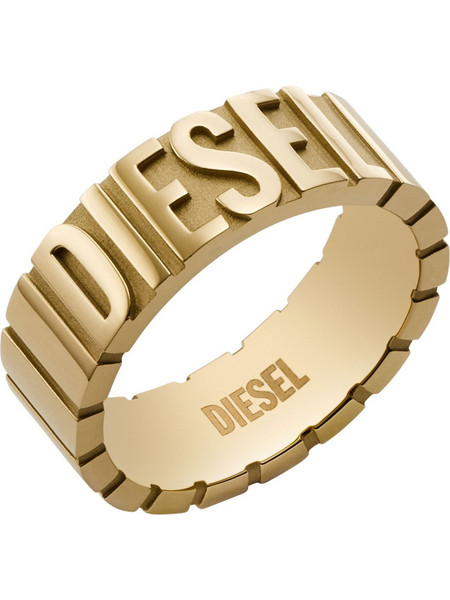 Diesel Ανδρικό Δαχτυλίδι από Ατσάλι Επιχρυσωμένο DX1439710