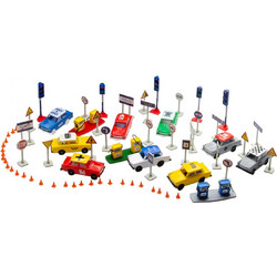 Joy Toy Σετ με Αυτοκίνητο City Traffic