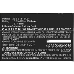 EB-BT545ABY Battery Compatible for Samsung Galaxy EB-BT545ABY
