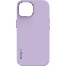 Decoded AntiMicrobial Silicone Back Cover Lavender (iPhone 15)