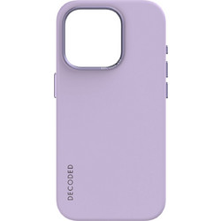 Decoded AntiMicrobial Silicone Back Cover Lavender (iPhone 15 Pro)