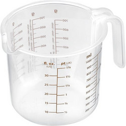 Tescoma 109843 Πλαστική Μεζούρα Κουζίνας 1000ml