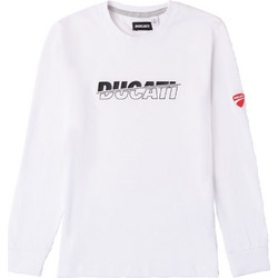 Ducati Παιδικό T-Shirt Μακρυμάνικο Λευκό G7613-0113