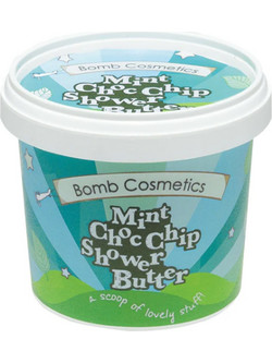 Bomb Cosmetics Mint Choc Chip Cleansing Shower Butter Κρεμώδες Αφρόλουτρο 320gr