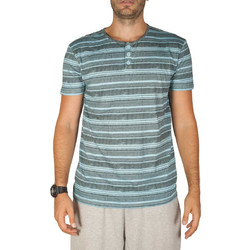 Sublevel Striped T-shirt Light Blue Z21227-LBL