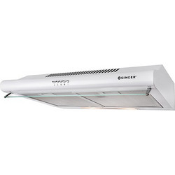 Singer LIN702D Ελεύθερος Απορροφητήρας 70cm με 2 Μοτέρ Λευκός