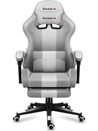 Huzaro Force 4.7 Καρέκλα Gaming Mesh με Υποπόδιο Γκρι